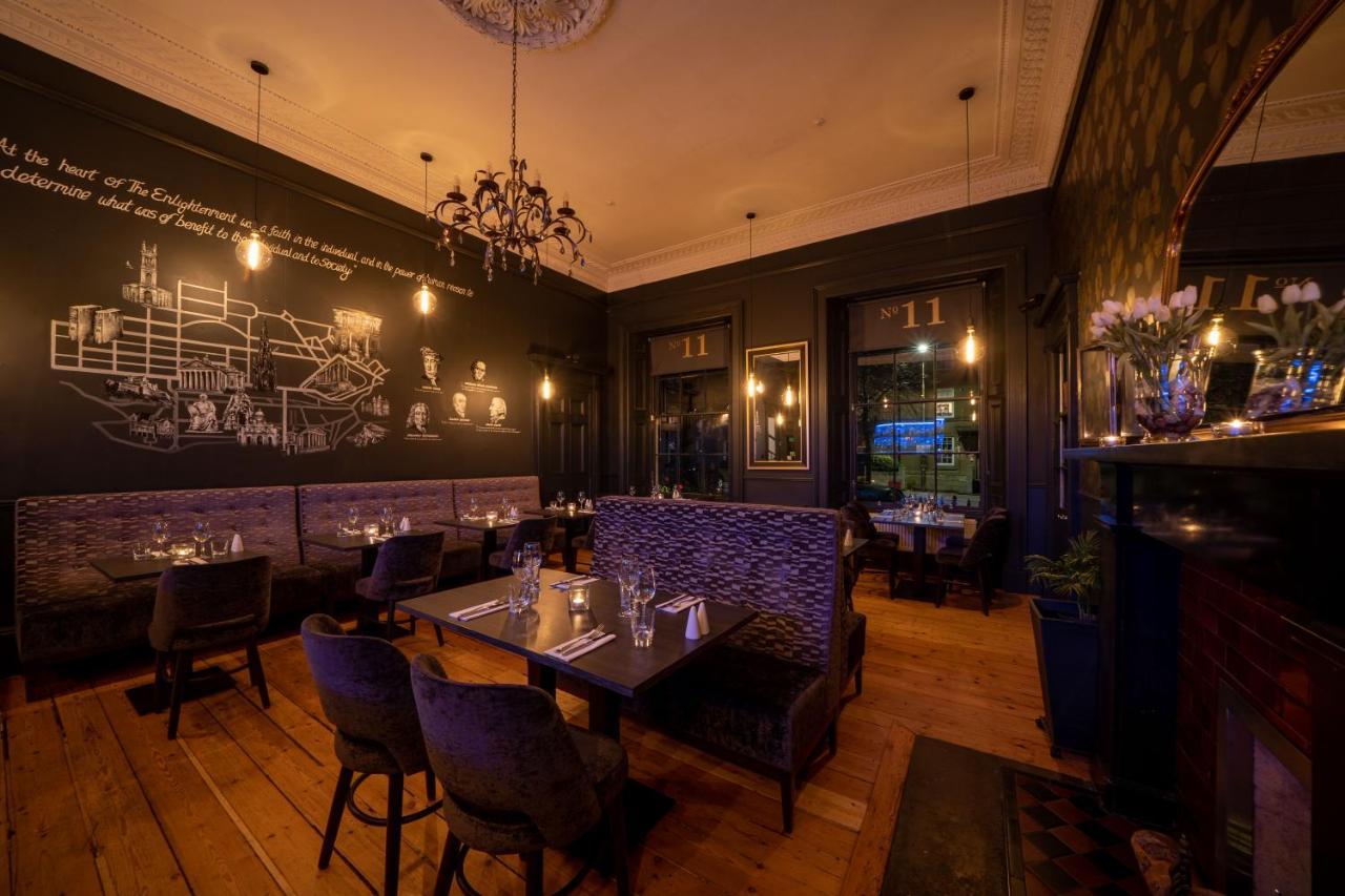 No11 Boutique Hotel & Brasserie Edimburgo Esterno foto